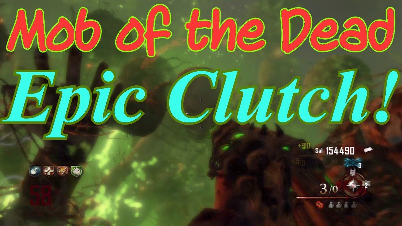 Mob of the Dead | Epic Clutch by MatoMaster21!!! - BO2 Zombies Uprising DLC