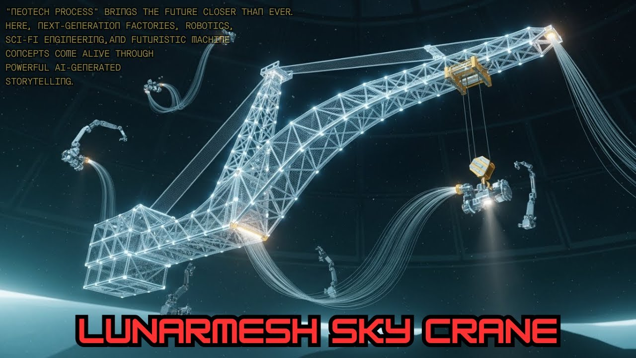 Why Engineers Want to Weave Giant Cranes in Orbit