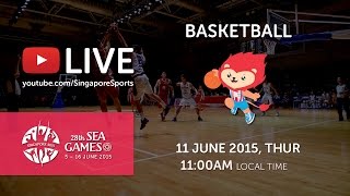 Basketball Mens Vietnam vs Thailand (Day 6) | 28th SEA Games Singapore 2015