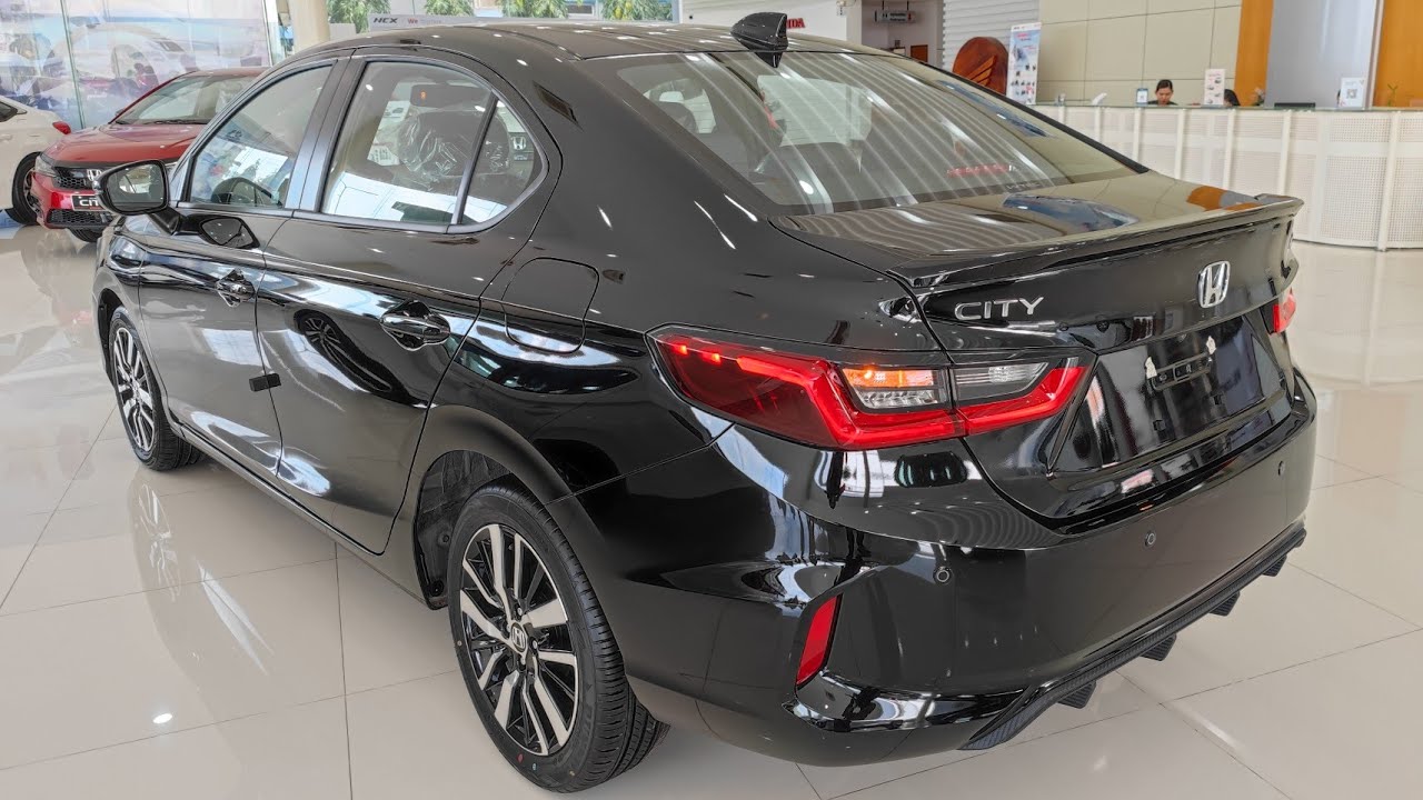 AllNew 2023 Honda City 1.5L RS Black Color Exterior and interior