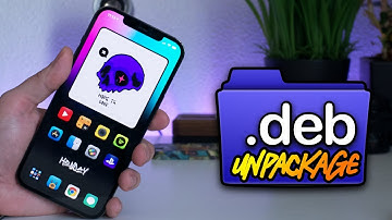 How To Unpackage A .deb File No Jailbreak On iPhone iOS 14