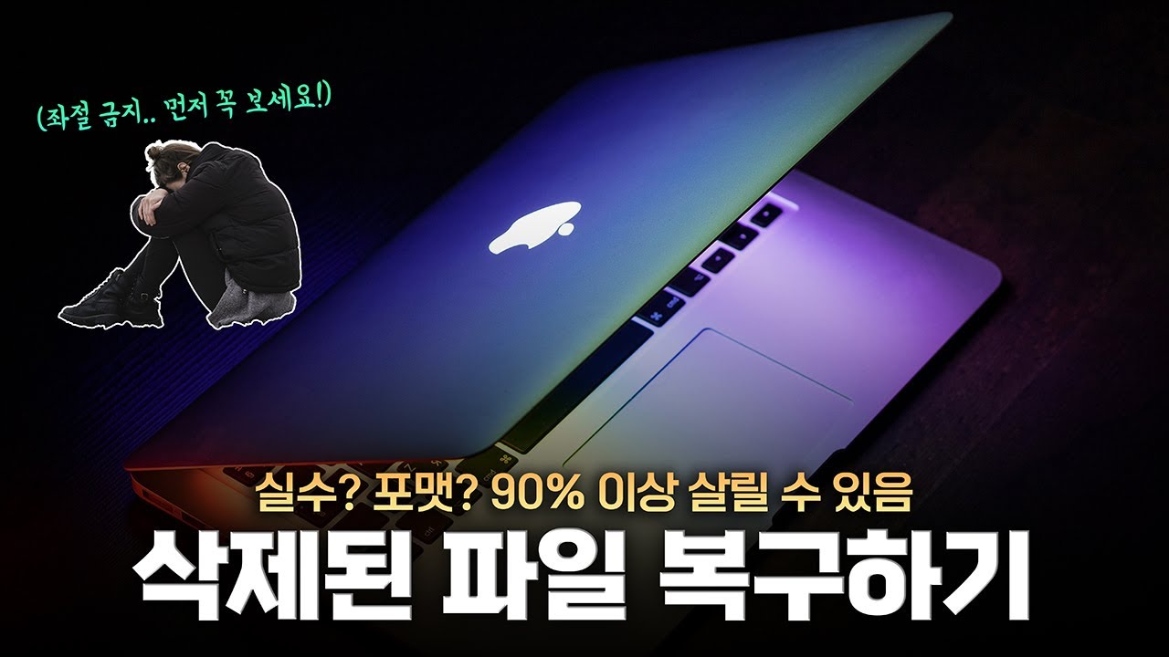 이 정도로 되는 건 처음 써 보네요 | 실수? 포맷? 성공률 높은 삭제 파일 복구방법