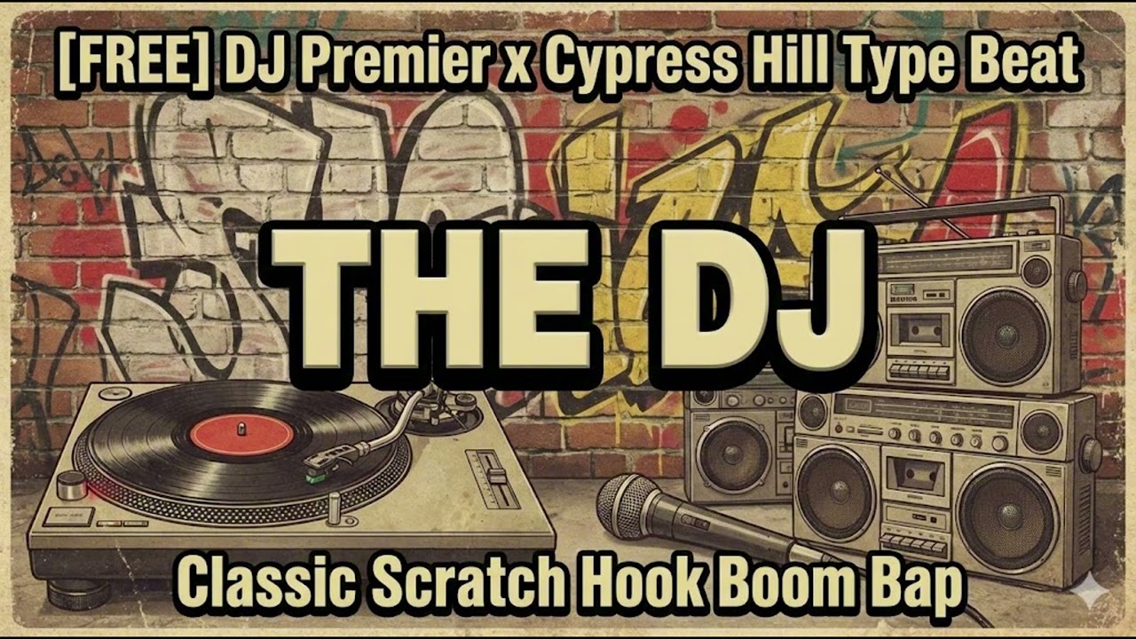 [FREE] DJ Premier x Cypress Hill Type Beat - "THE DJ" | Classic Scratch Hook Boom Bap