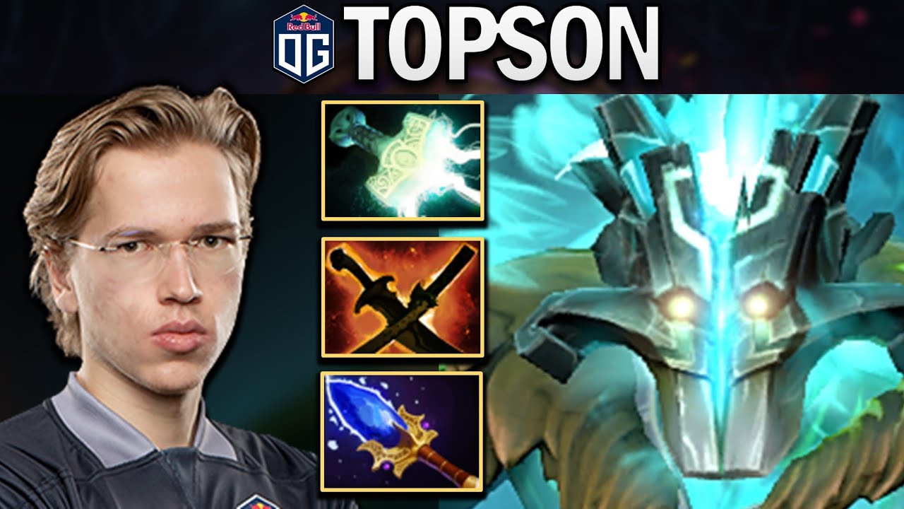OG.TOPSON JUGGERNAUT WITH MJOLNIR - AGHANIMS - DOTA 2 7.28 GAMEPLAY