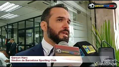 Gerson Haro, Sndico de Barcelona en la Fiscala-den...