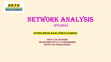Supermesh Analysis with Simple trick