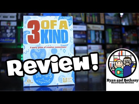 3 Of A Kind Review! (A Mind-Melding Party Game!)