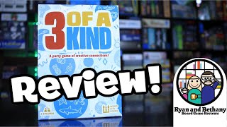 3 Of A Kind Review! (A Mind-Melding Party Game!)