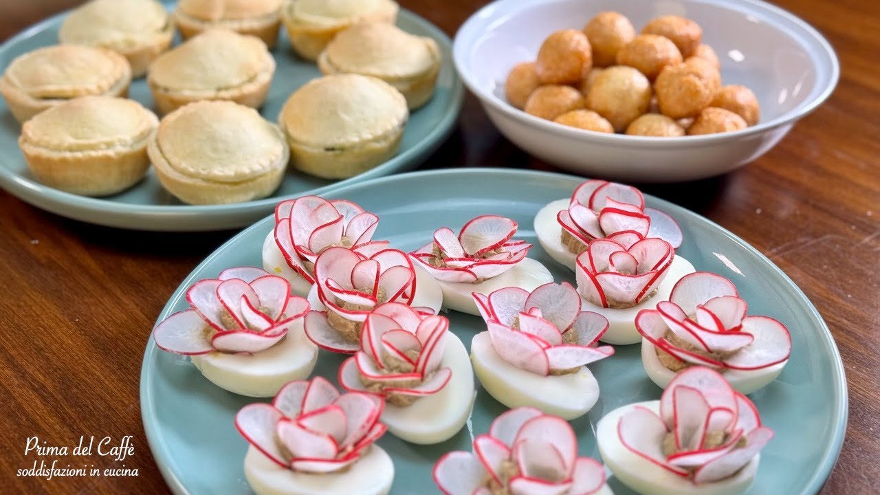ANTIPASTI 3 Idee Sfiziose e Facili per Pasqua e Primavera 🌸🥚