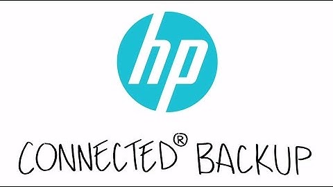 HP Connected -Endpoint Device Backup