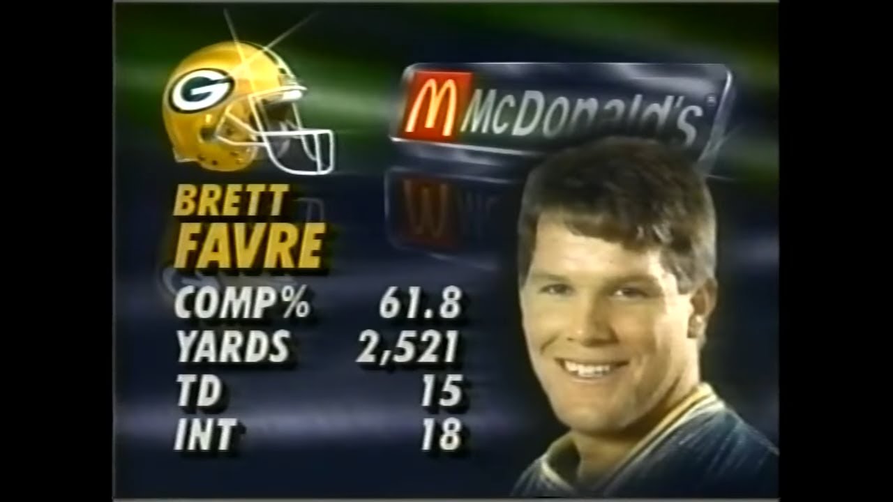 1993 Week 15 - Green Bay Packers at San Diego Chargers - SNF