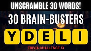 TEST YOUR BRAIN! 5-Letter Word Scramble Game | Guess the Word Trivia #13 screenshot 5