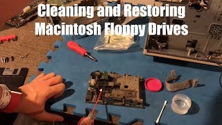 Cleaning and Restoring Macintosh Floppy Drives | Mastergeko4