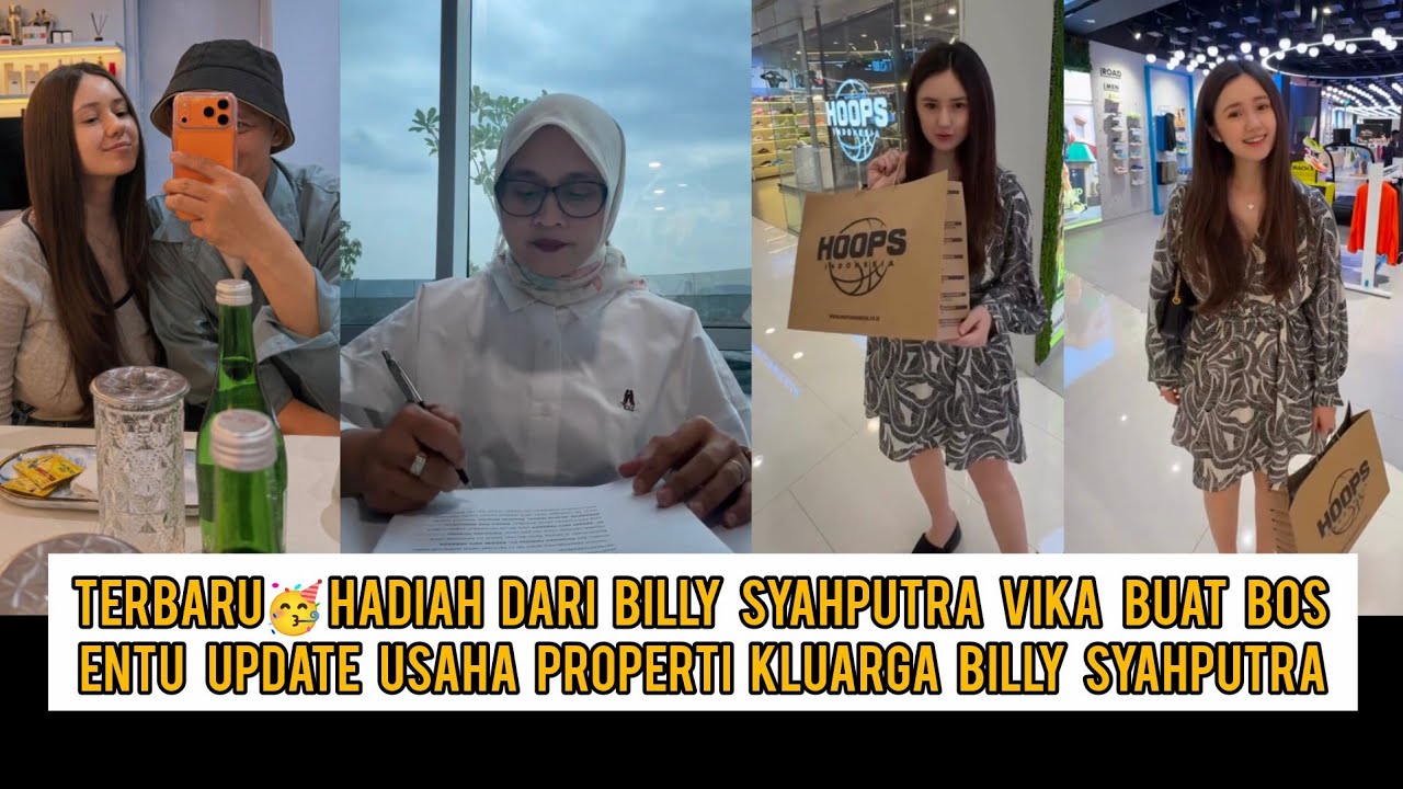 Terbaru🥳Hadiah dari Billy syahputra Vika buat bos entu,update usaha properti kluarga Billy syahputra