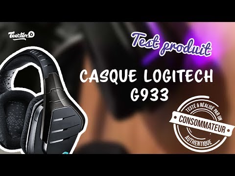 Test Produit - Casque Logitech G933 - YouTube