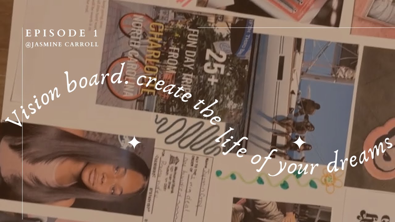 Manifesting your dream life: tips and tricks || vision board style