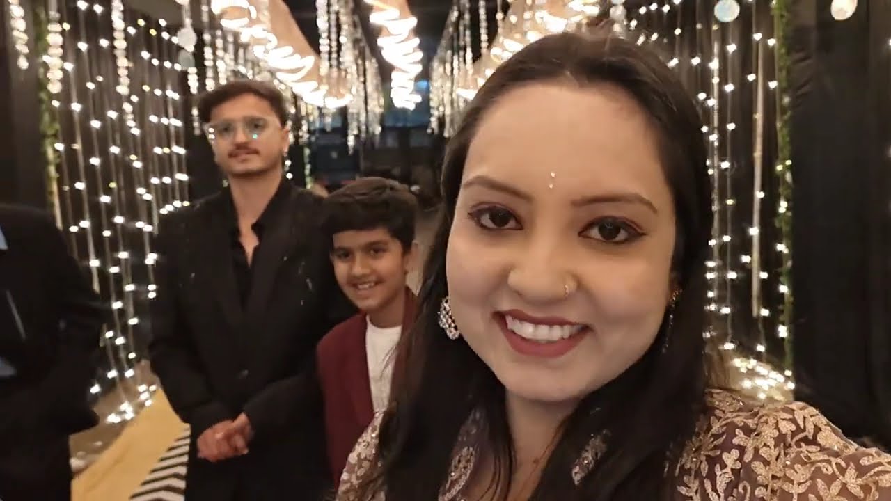 Wedding 💒 Reception Me Gaye... || Aashapura Events || 