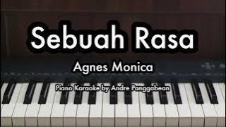 Sebuah Rasa - Agnes Monica | Piano Karaoke by Andre Panggabean