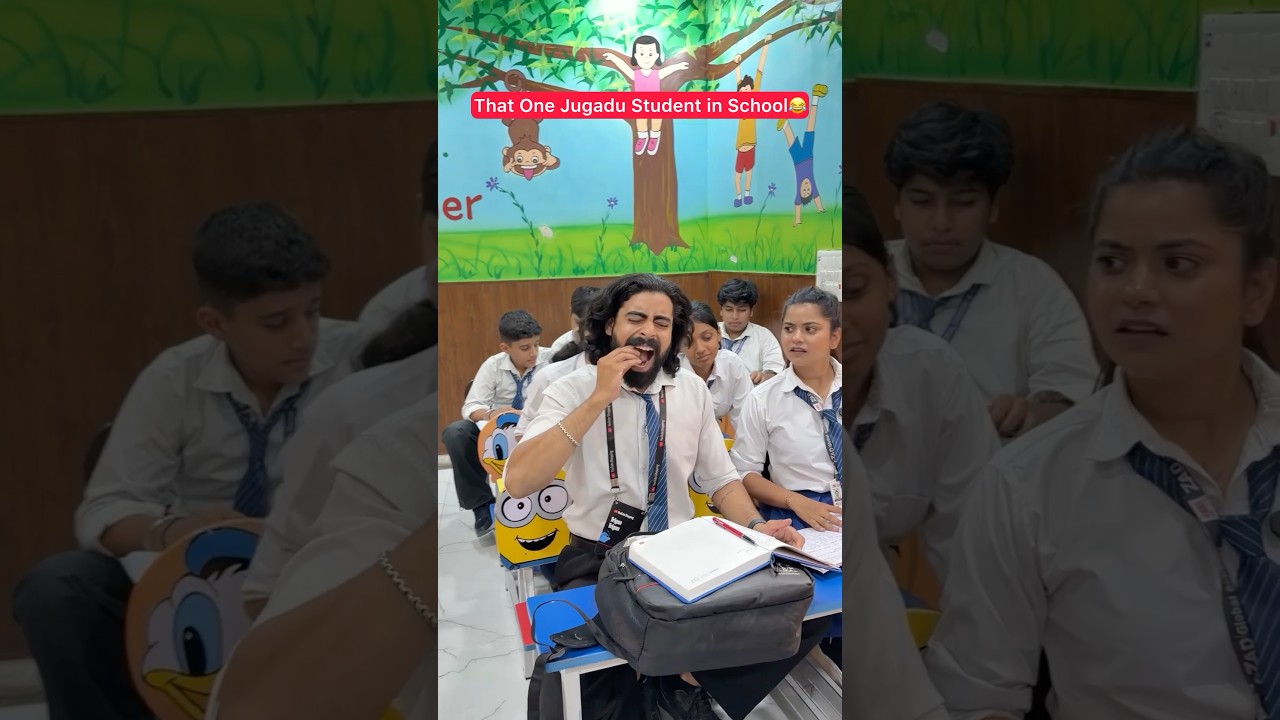 That One Jugadu Student in School😂 #shorts #teratrigun #jugadustudent