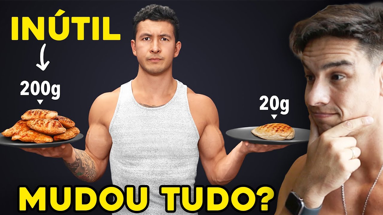Você Está JOGANDO DINHEIRO FORA 😳 (Nova pesquisa sobre PROTEÍNA!)