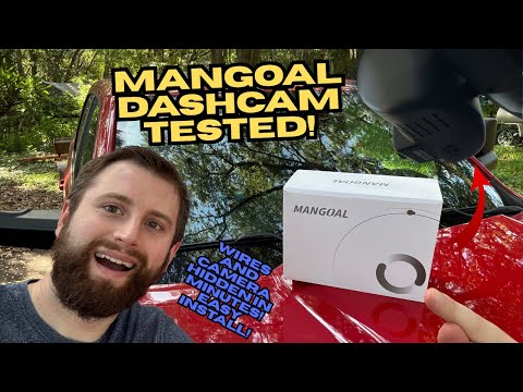 The Best Dash Camera I've Tested All Year! ManGoal Ram 1500 Dash Cam Install and Review!