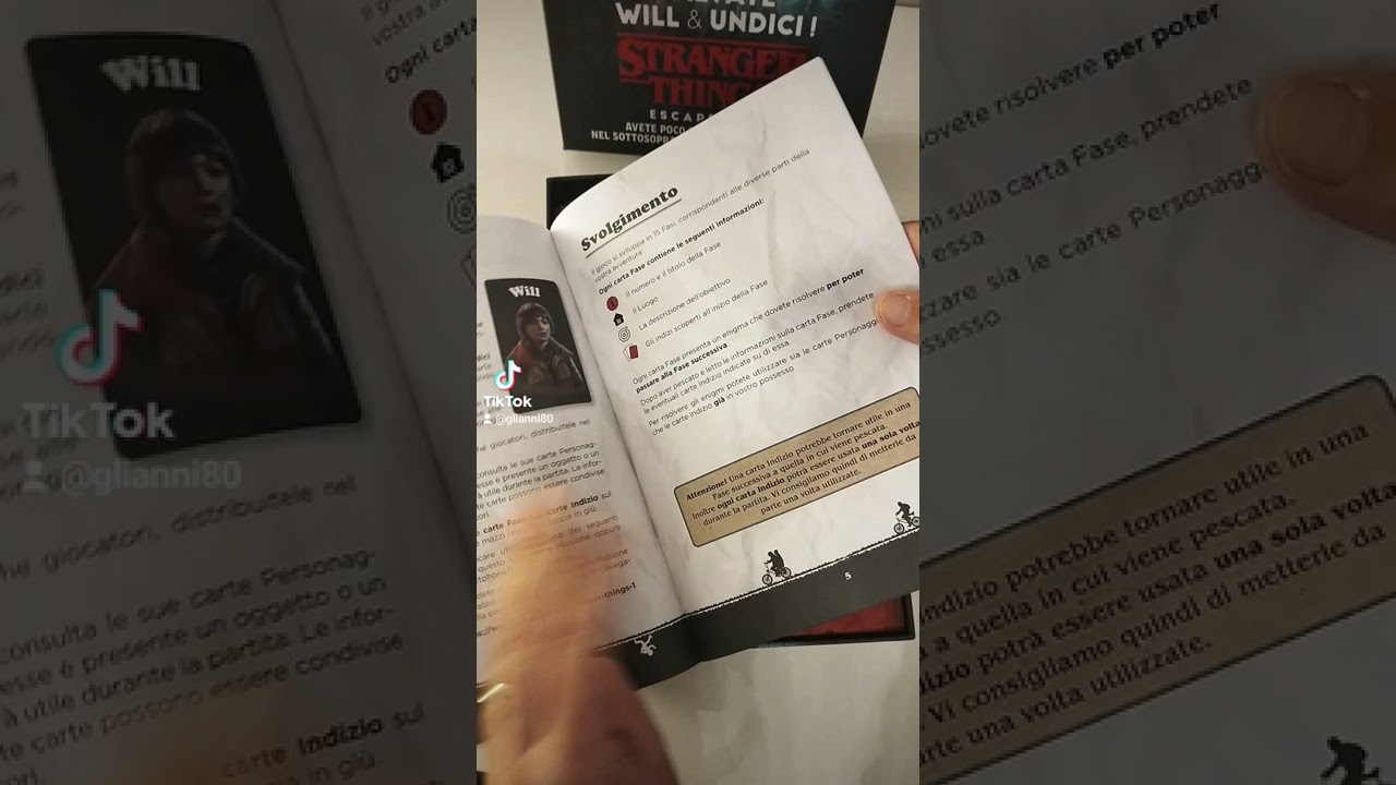 Stranger Things: Escape Game Unboxing - www.glianni80.com