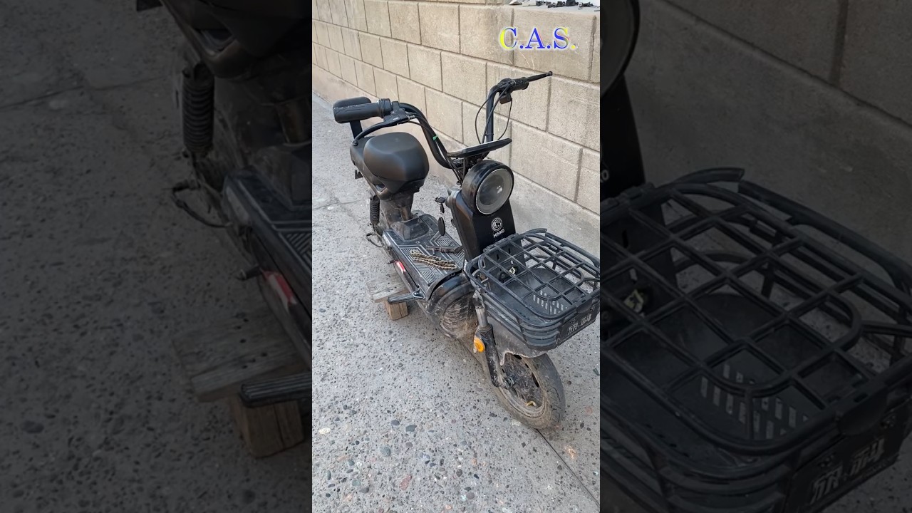 Электроскутер не едет, дергается колесо, ремонт электровелосипеда 