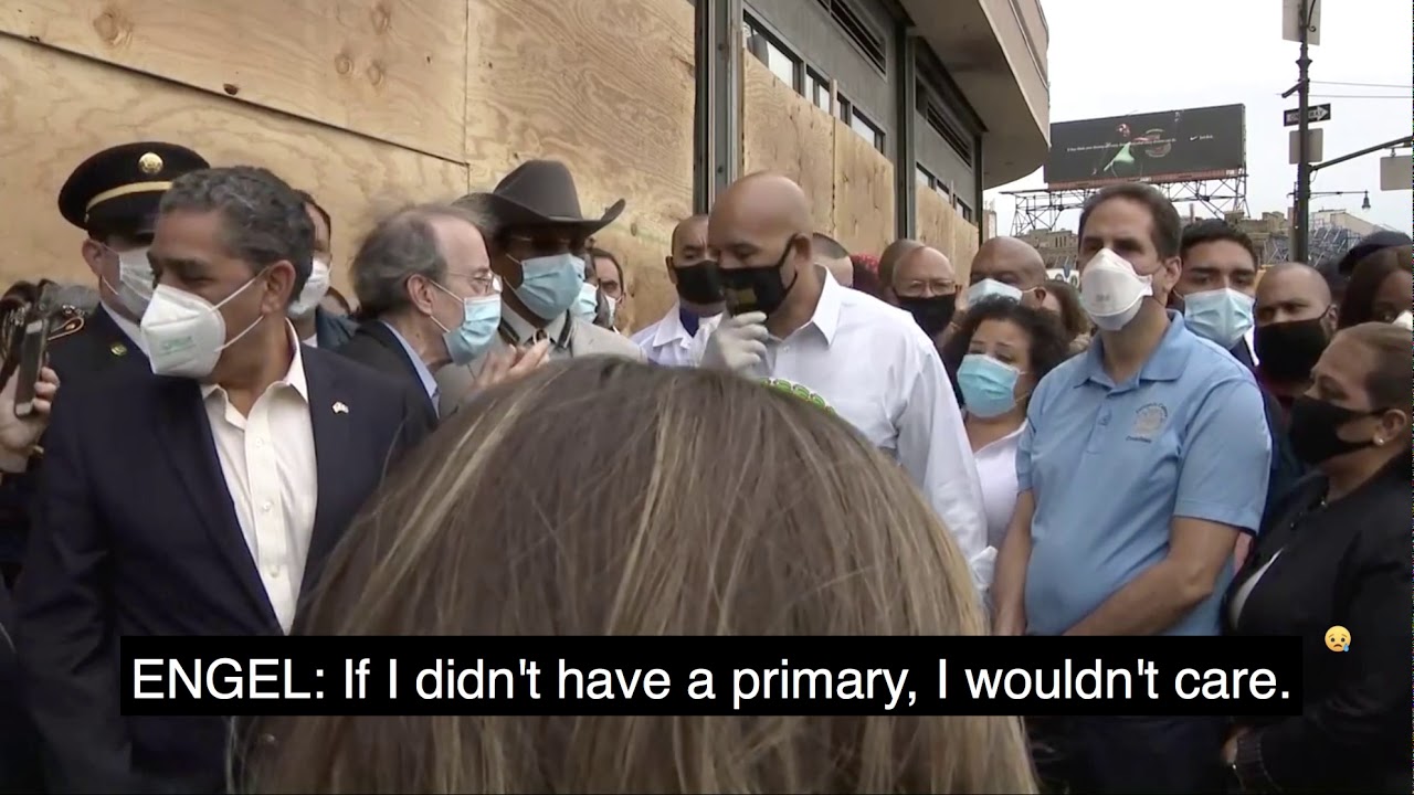 Congressman Eliot Engel: "If I didn't have a primary, I wouldn't care."