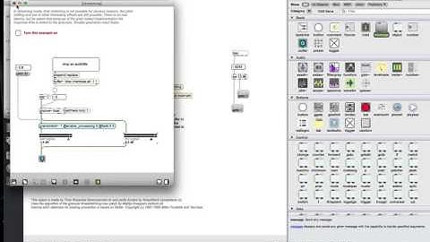 Ch. 2 - Basic audio manipulation with LEAP and Max