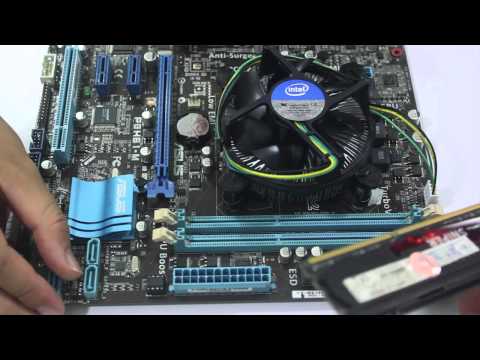 Hướng dẫn lắp CPU, RAM máy tính (PC)