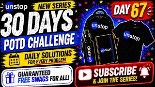 Unstop POTD Day 67 Solution 🔥| Celestial Beacon Synchronization | Win Swags Guaranteed 🎁