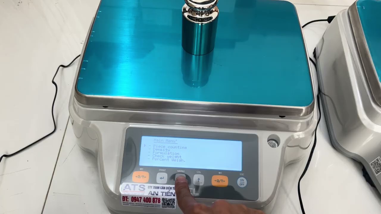 Cân RBG25001 (25kg x 0.1g) cân 25kg với độ chính xác 0.1g | Cân An Tiến HDSD cân
