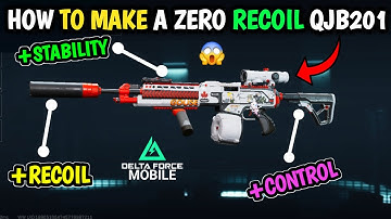 Best NO RECOIL QJB-201 Loadout in Delta Force Mobile (Zero Recoil Build)