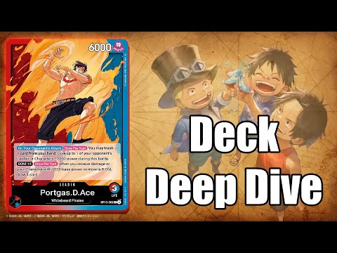 OP 13 Red Blue Ace Explained Deck Building And More One Piece Card Game