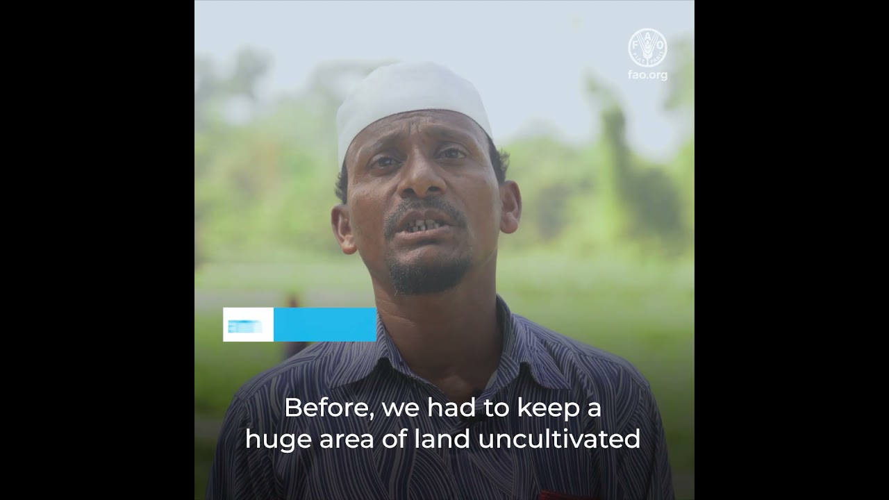 Solar powered irrigation helps farmers in Cox’s Bazar, Bangladesh