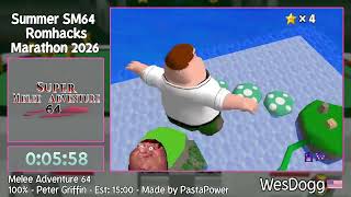 SSRM2026 - Melee Adventure 64 100% Peter Griffin by WesDog