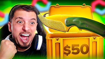 $50 DÓLARES no CSGO.NET EM BUSCA DE UMA FACA NOS UPGRADES!