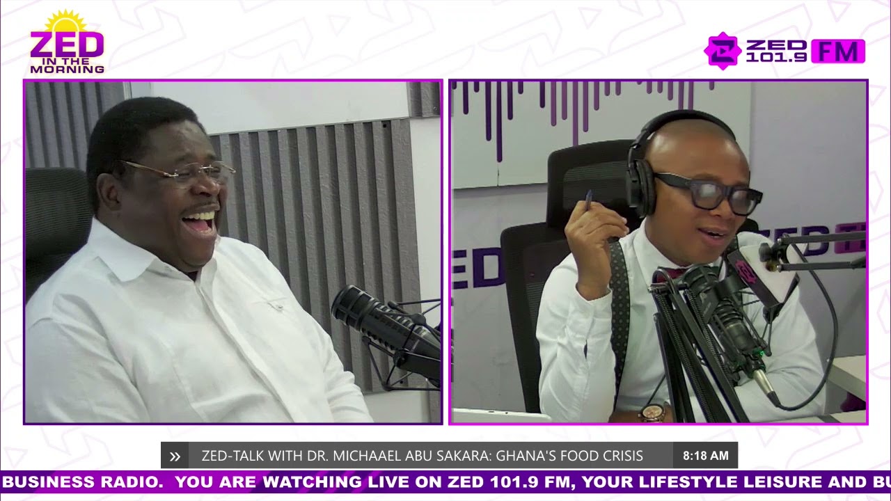 ZED-TALK WITH DR. MICHAEL ABU SAKARA: GHANA'S FOOD CRISIS