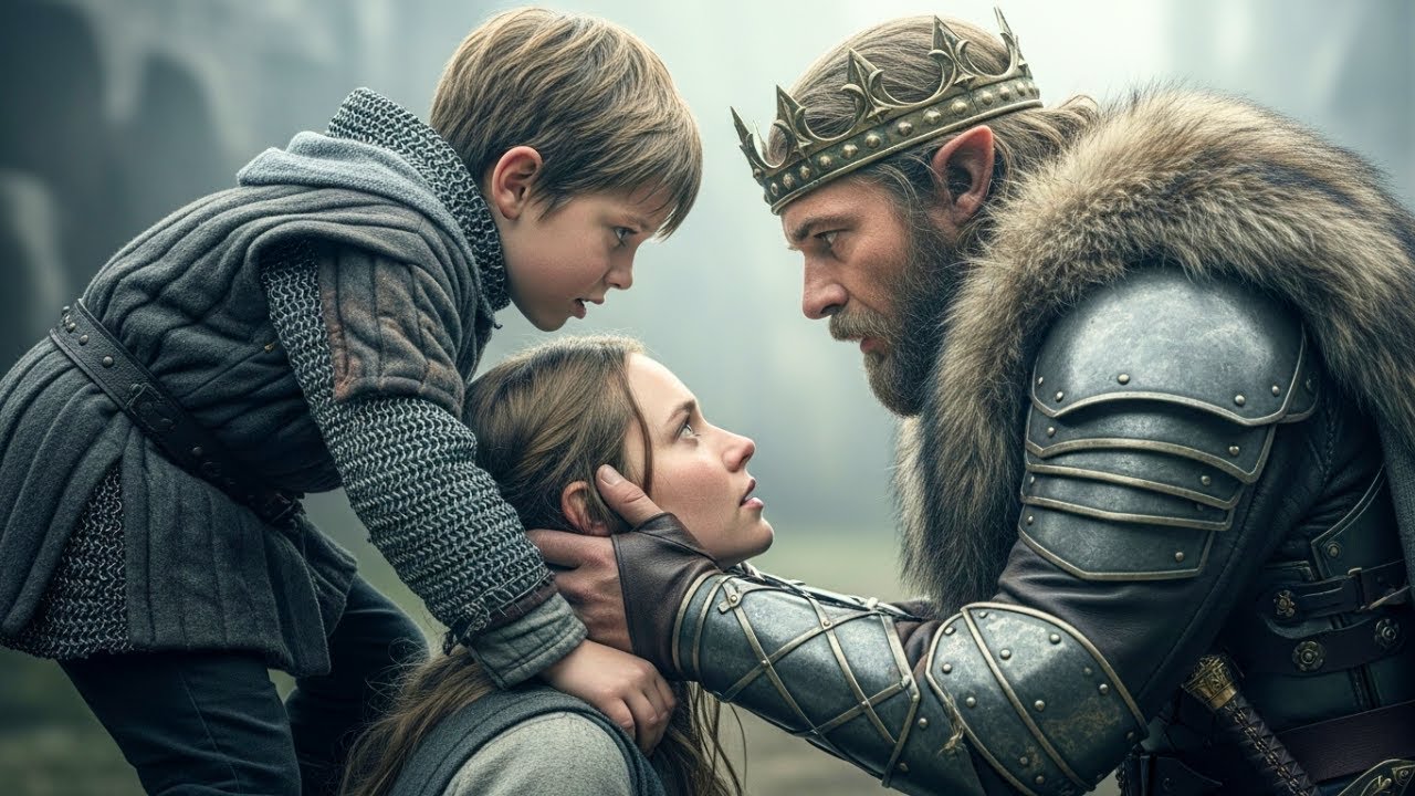 Everyone Froze as Alpha King’s Pup Chose the Omega, Climbing Her Thigh