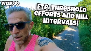 FTP, Threshold efforts and Hill Intervals! 52 Weeks of Fitness in my 50s Week 20