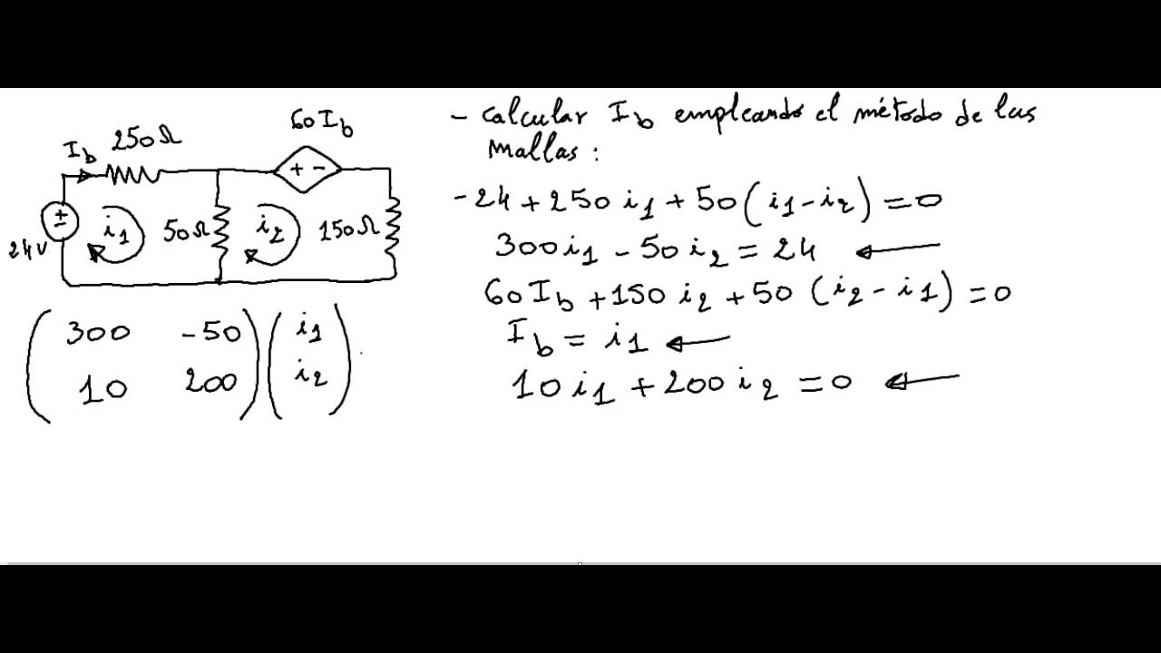 irregular Especialista Representación metodo de mallas circuitos