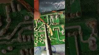 de soldering wire use || how to remove soldering in pcb || #shorts #trending #viral #explore