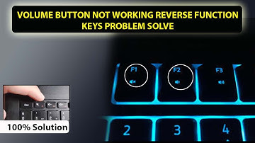 How to fix Volume button not working | Reverse function keys issues | multimedia keys F1-F12