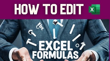 How to enter and edit Excel Formulas - Back to Basics