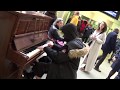 Hoodie on Piano Captivates Mystery Girl