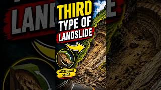 Third type of landslide #geography #ecology #education #study #shortsfeed #video