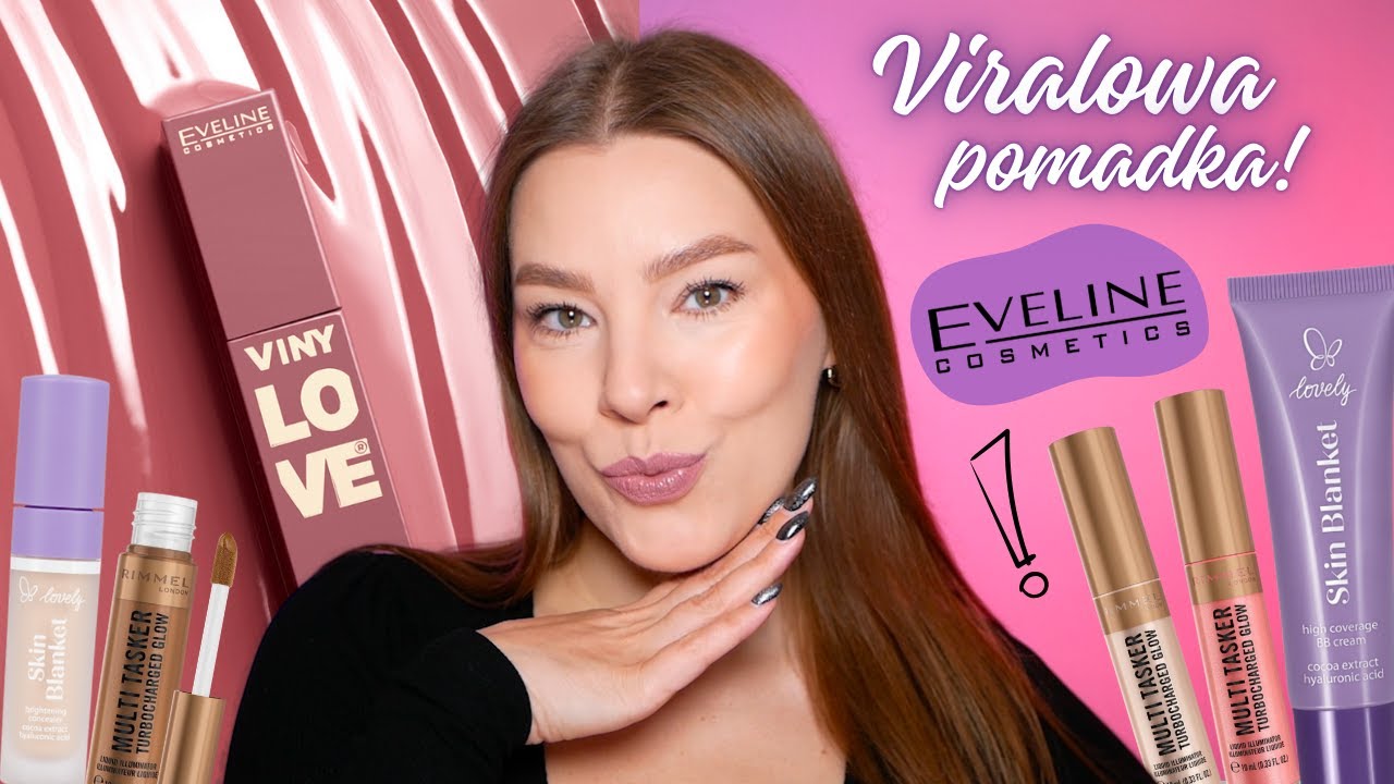 Vinylova pomadka EVELINE, nowości od LOVELY i ZASKAKUJĄCE kremowe konturowanie od RIMMEL! 🔥