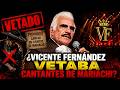 ¿Vicente Fernández vetaba a otros cantantes?