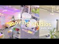 SMALL BUSINESS DIARIES 🌱 Moving Studios Part One ~ Studio Vlog