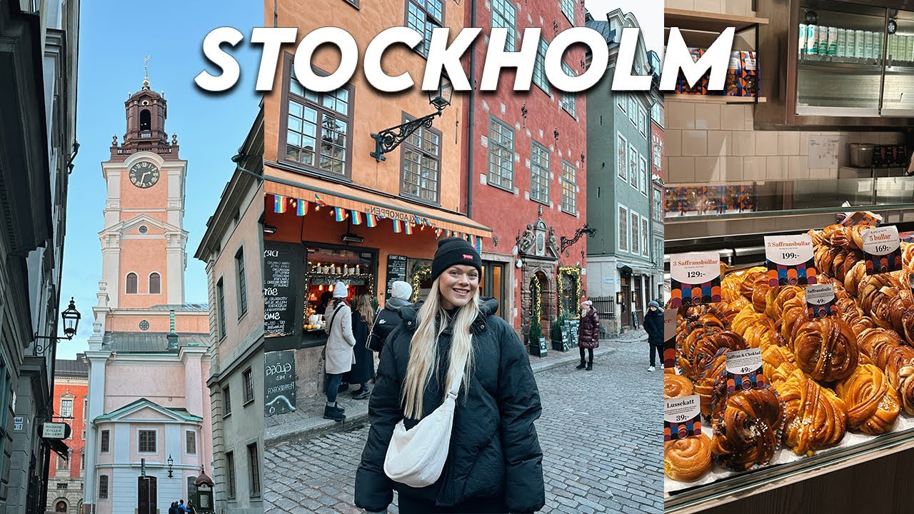 Exploring Stockholm vlog 🇸🇪 Trying Swedish Meatballs, Gamla stan